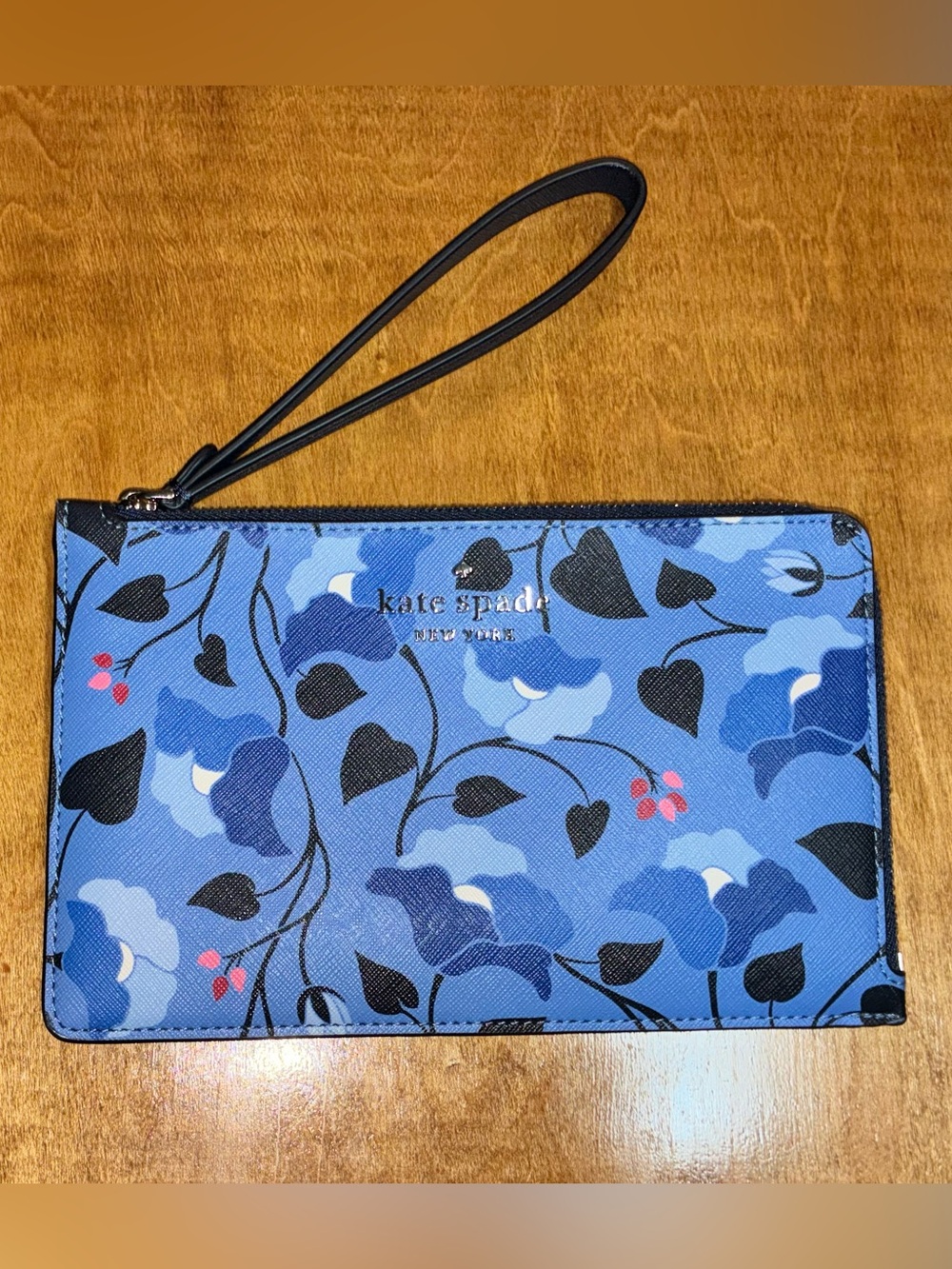 Kate Spade Floral Wristlet Clutch